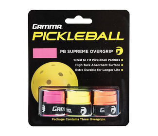 Gamma Pickleball Supreme Overgrip (Neon) (3X)