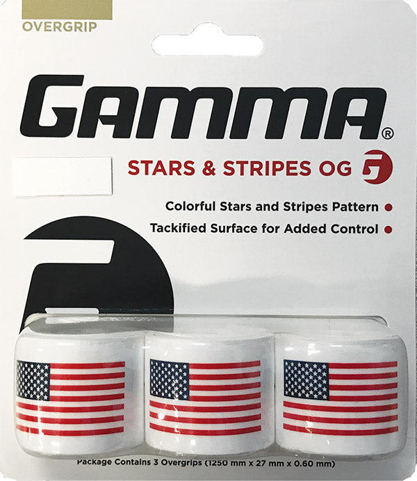 Gamma Stars & Stripes Overgrip (3X)