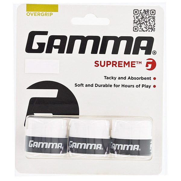 Gamma Supreme Overgrip (3X) (Orange) Gamma