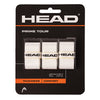 Head Prime Tour Overgrip (3X) (White) HEAD