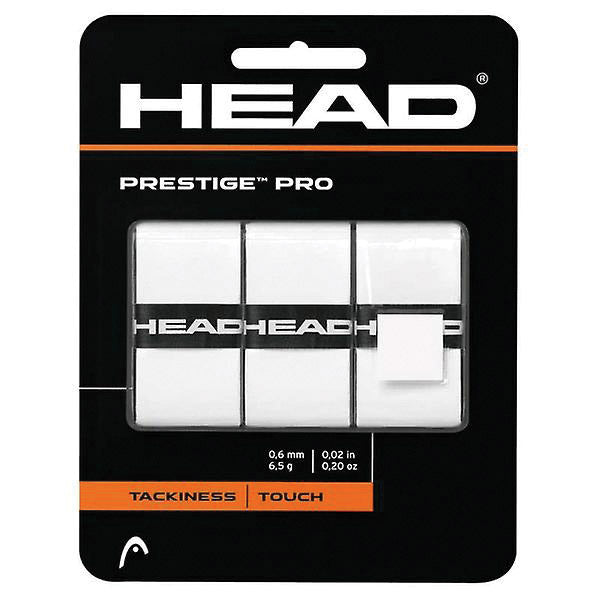 Head Prestige Pro Overgrip (3X) (White) HEAD