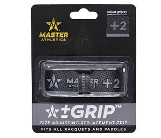 Master Athletic +2 Size Adjusting Replacement Grip (1X)(Black)