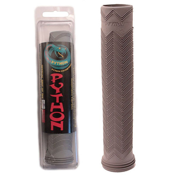 Python Rubber Racquetball Grip (1X) Black Python