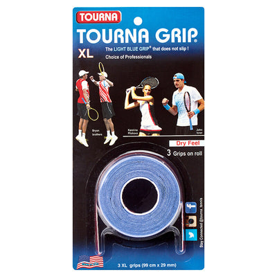Tourna Grip "Xl" Blue (3X) Tourna