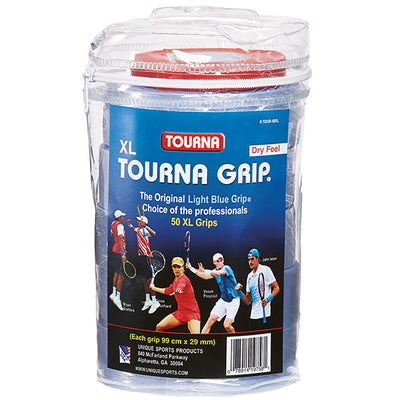 Tourna Grip "Xl" Roll (50X) Vinyl Case Tourna