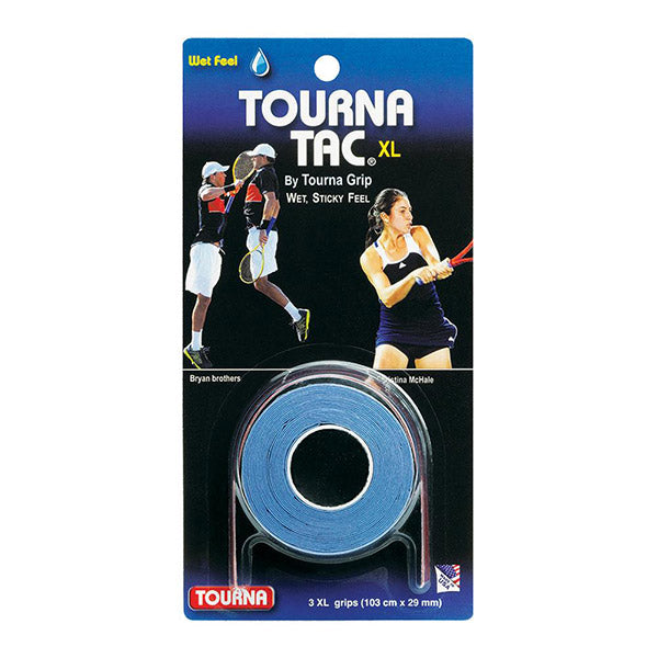 Tourna Tac "Xl" Overgrip (3X)(Black) Tourna