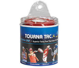 Tourna Tac "Xl" Overgrip (30X) Vinyl Case