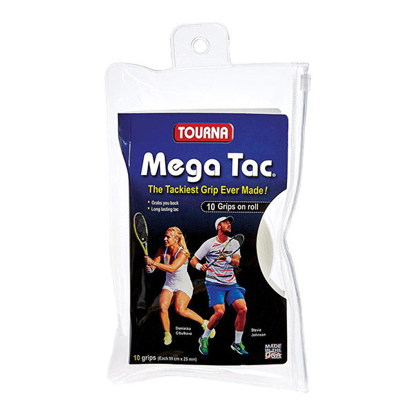 Tourna Mega Tac Overgrip (10X)(Black) Tourna