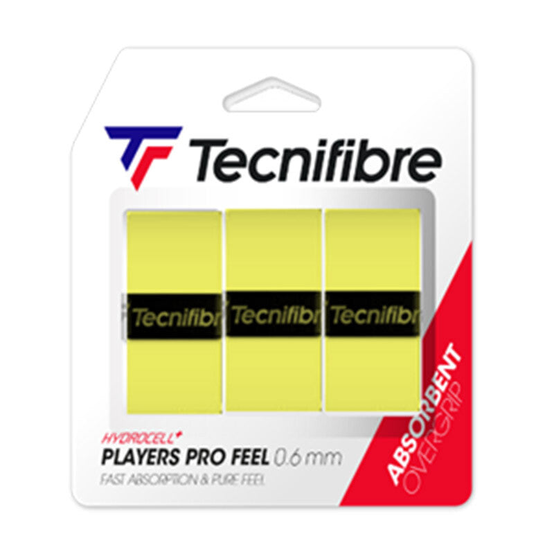 Tecnifibre Players Profeel Overgrip (3X) (Lime)