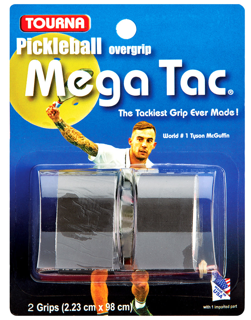 Tourna Mega Tac Pickleball Overgrip (2X) (Blue) Tourna
