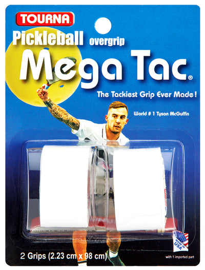 Tourna Mega Tac Pickleball Overgrip (2X) (Blue) Tourna