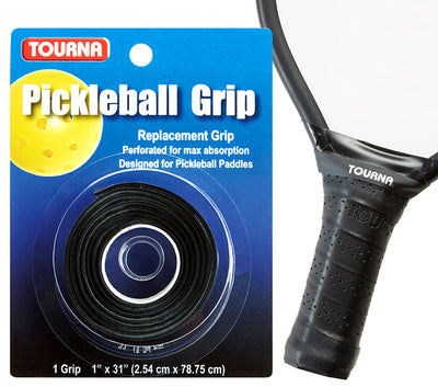 Tourna Pickleball Grip (1X) (Black) Tourna