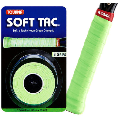 Tourna Soft Tac Overgrip (3X) (Yellow) Tourna