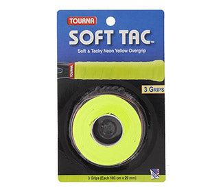 Tourna Soft Tac Overgrip (3X) (Yellow)