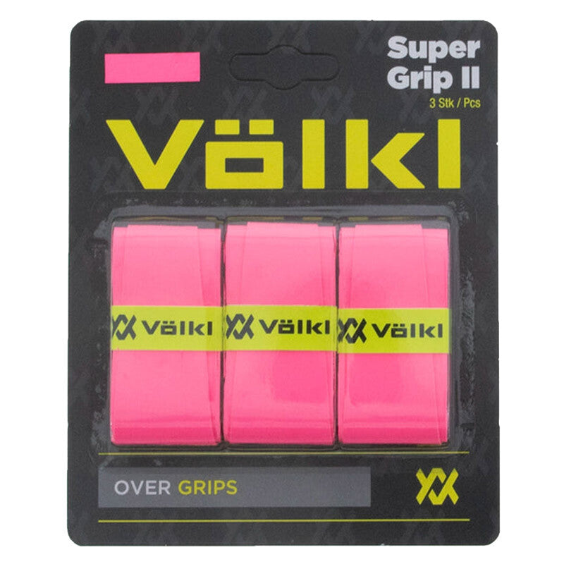 Volkl Super Grip Ii Overgrip (3X) (White) Volkl
