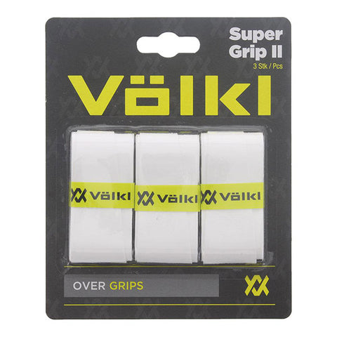 Volkl Super Grip Ii Overgrip (3X) (White)