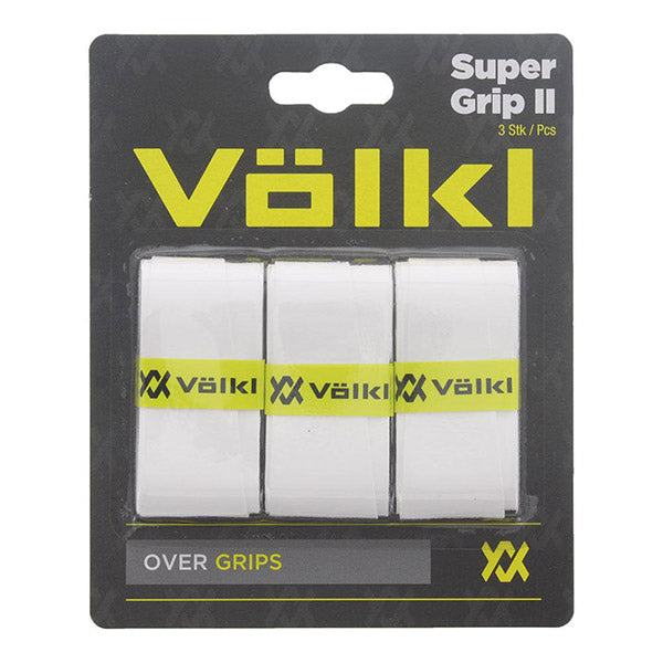 Volkl Super Grip Ii Overgrip (3X) (White) Volkl