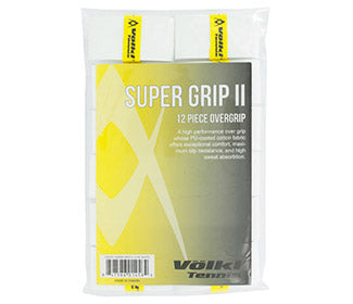 Volkl Super Grip Ii Overgrip (12X) (White)