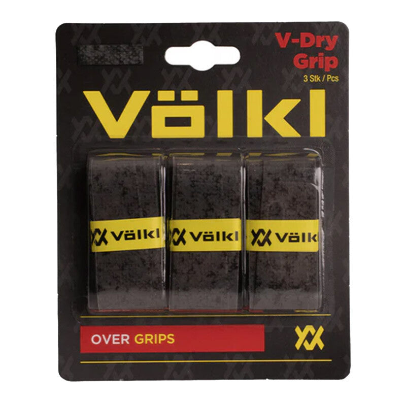 Volkl V Dry Overgrip (3X) (Black) Volkl
