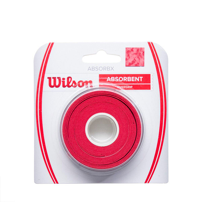 Wilson Absorbx Overgrip (3X) (Red) Wilson