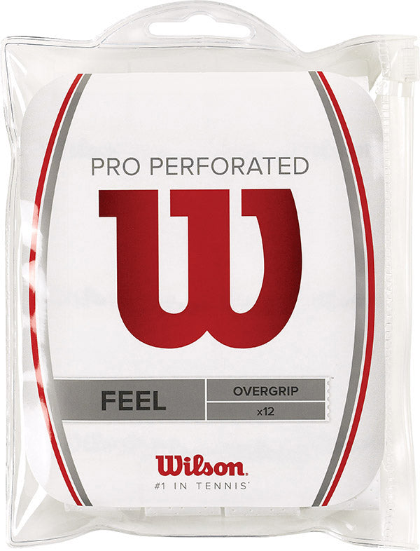 Wilson Pro O/G Perforated (12X) (White)