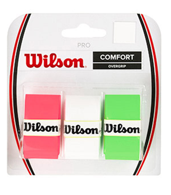 Wilson Pro Overgrip (3X) (White) Wilson