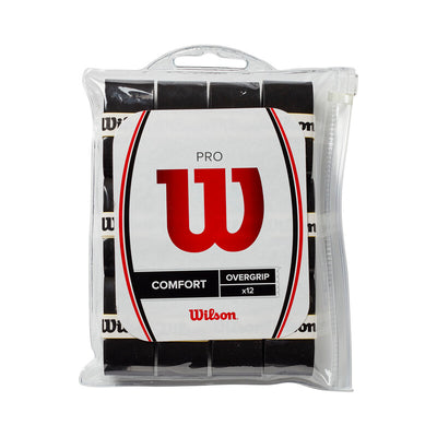 Wilson Pro Overgrip 12-Pack (White) Wilson