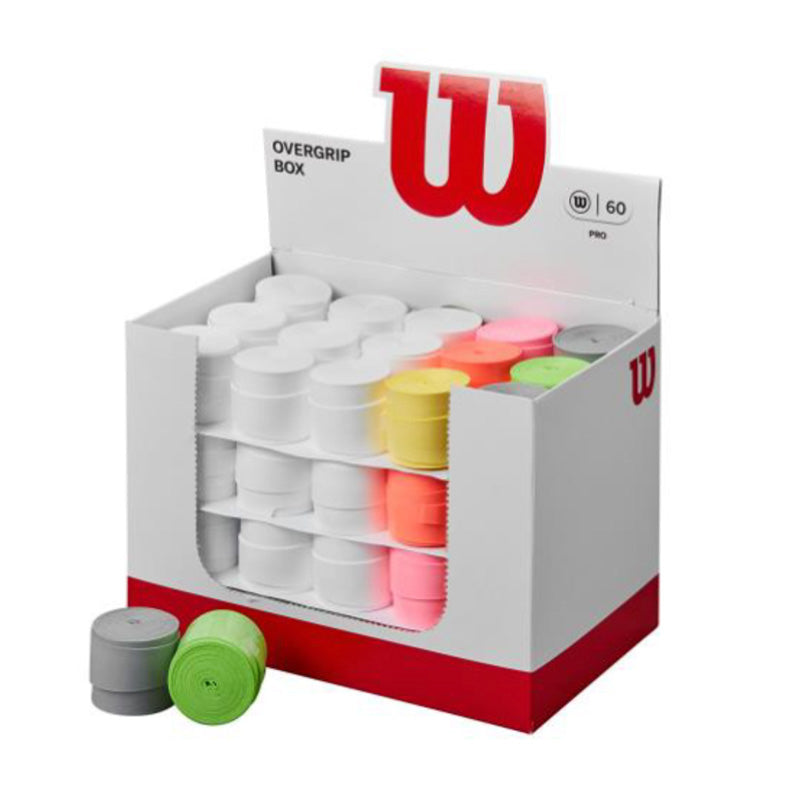 Wilson Pro Overgrip Box (60X) (Assorted) Wilson