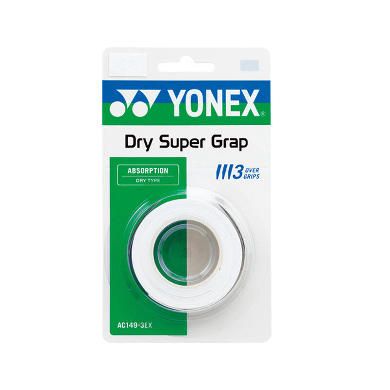 Yonex Dry Super Grap Overgrip (3X) (Black) Yonex