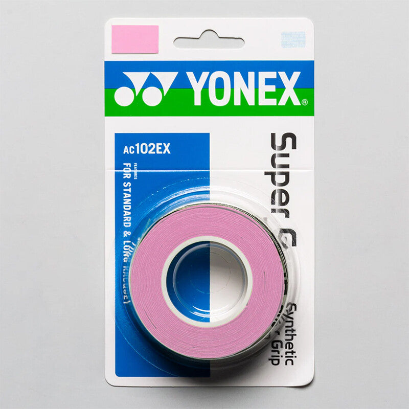 Yonex Wet Super Grap Overgrip (3X) (Yellow) Yonex