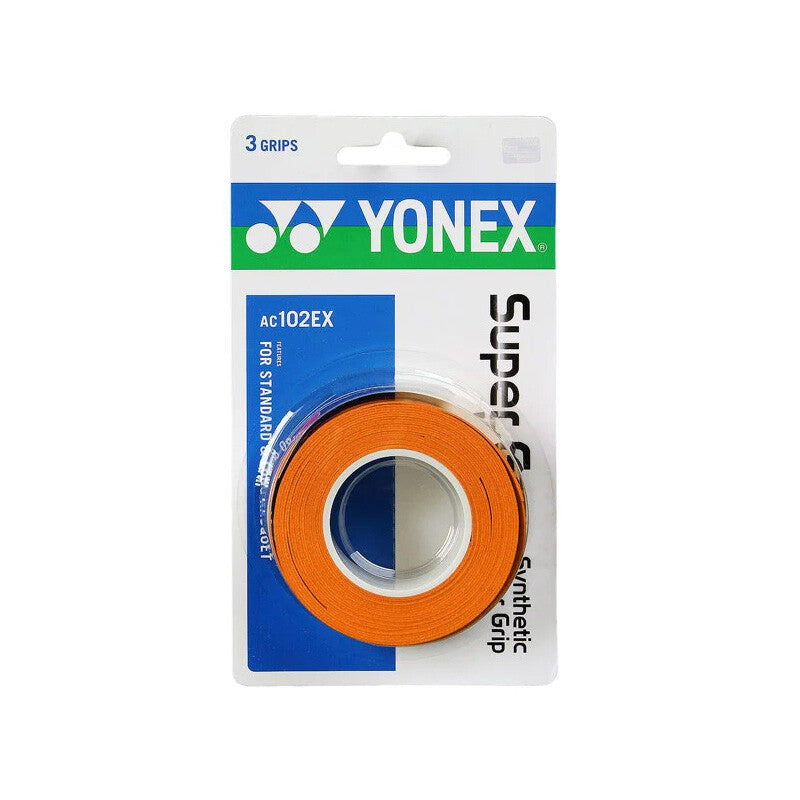 Yonex Wet Super Grap Overgrip (3X) (Yellow) Yonex