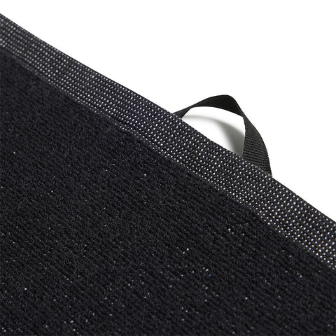 Adidas 3 Bar Towel (Small) (Black)
