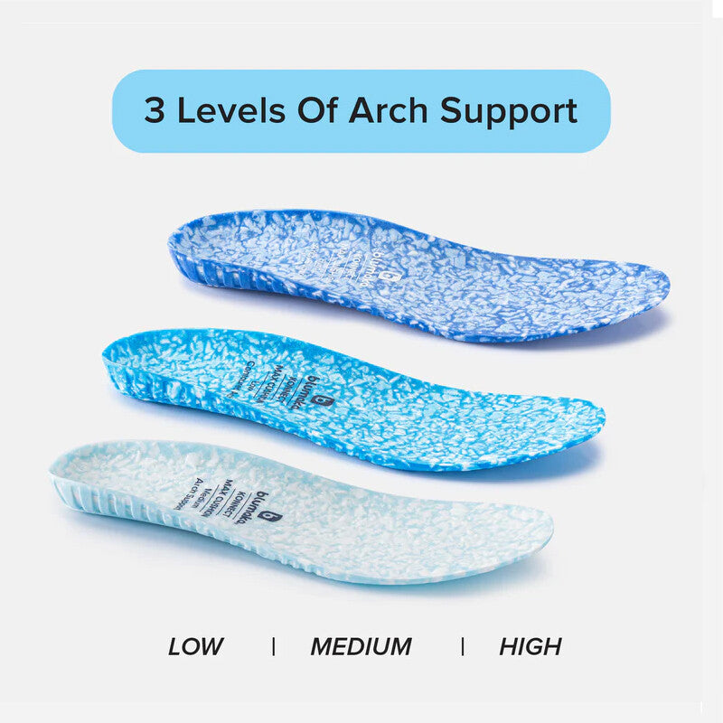 Blumaka Nonslip Konnect Max Cushion-Medium Arch Support Insoles blumaka QBLUM0-BLU-9