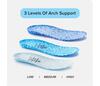 Blumaka Nonslip Konnect Low Profile Cushion Medium Arch Support Insoles