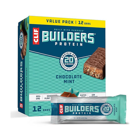 Clif Bar Builders (Chocolate Mint) (12/Case)