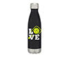 Love Pickleball Water Bottle (16Oz.) (Black)