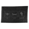 Eat Sleep Pickleball Towel (Pink) Fromuth