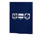 Eat Sleep Tennis Stadium Blanket (Navy)