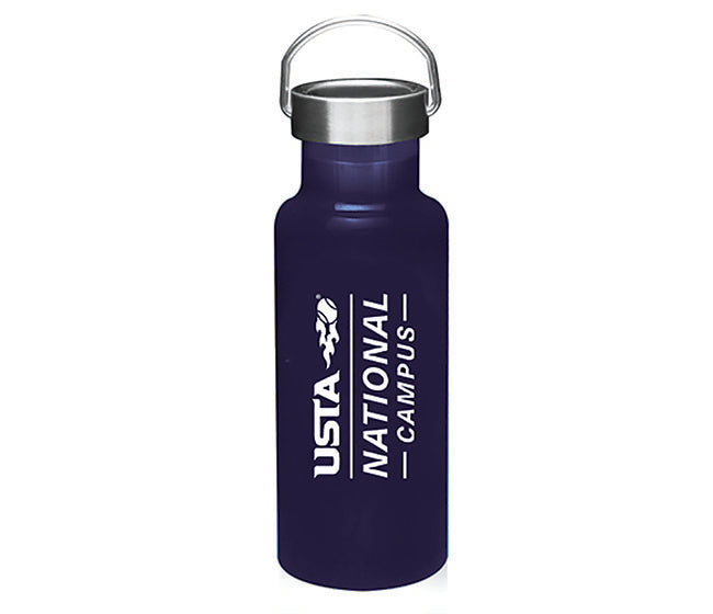 Usta Stainless Steel Water Bottle (28Oz) (Navy)