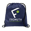 Fromuth Pickleball Cinch Bag (Navy)