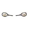 Hit Happy Tennis Racquet W/Pearl Earrings