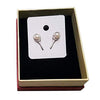 Hit Happy Tennis Racquet W/Pearl Earrings