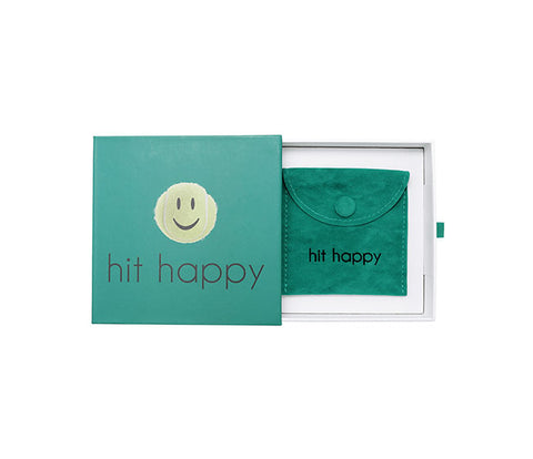 Hit Happy Pickleball Paddle Pendant Necklace