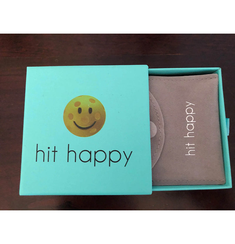 Hit Happy Pickleball Court Necklace