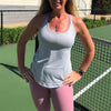 Hit Happy Pickleball Court Necklace