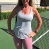 Hit Happy Pickleball Court Necklace