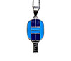 Hit Happy Pickleball Court Necklace