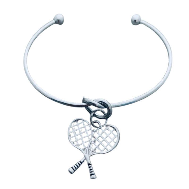 Born To Rally Tennis Knot Bracelet