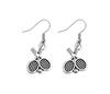 Born To Rally Tennis Racquet Earrings