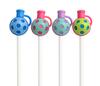 Born To Rally Pickleball Straw Covers (4X)